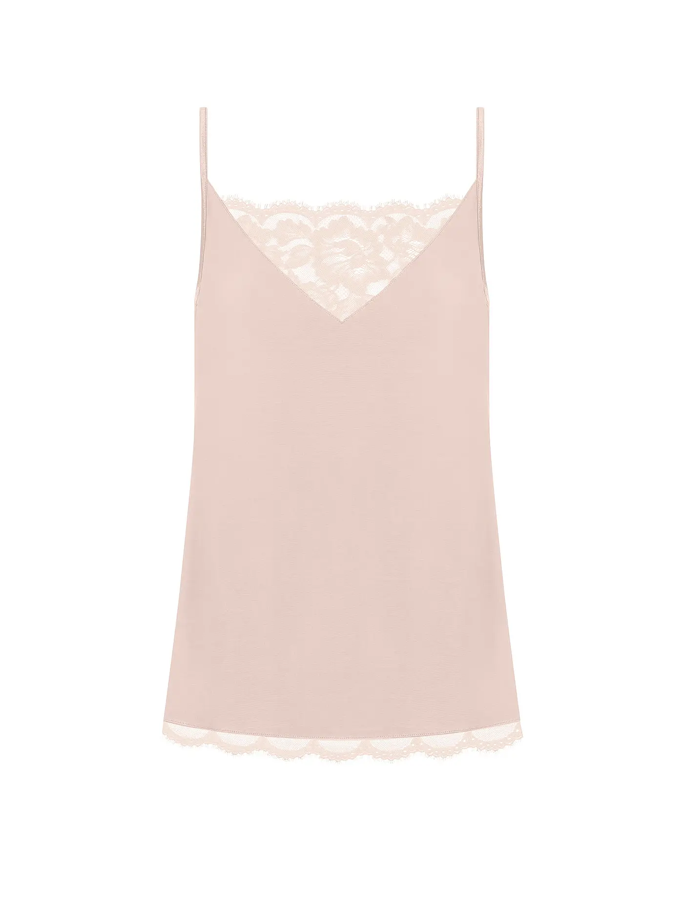MEY | Top - Unterhemd CAMISOLE POETRY VOGUE schwarz | rosa